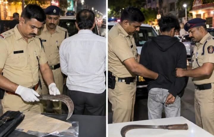 रावेत-वाकडमध्ये कोयत्यांचा धुमाकूळ; दोघे पोलिसांच्या ताब्यात