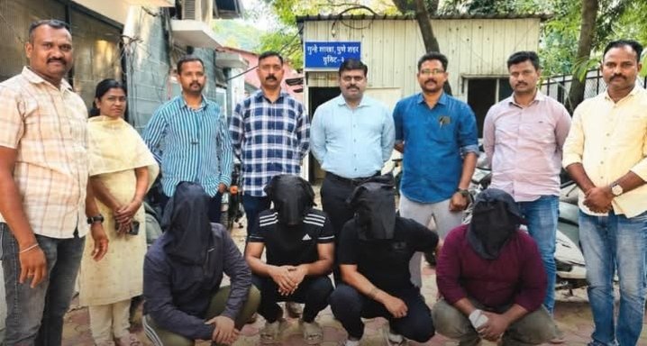 धनकवडीतून चार वॉन्टेड आरोपींना गुन्हे शाखा युनिट-२ने घेतले ताब्यात!