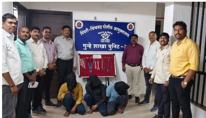 डीपी चोरांचा पर्दाफाश; युनिट-३ची धडाकेबाज कारवाई!