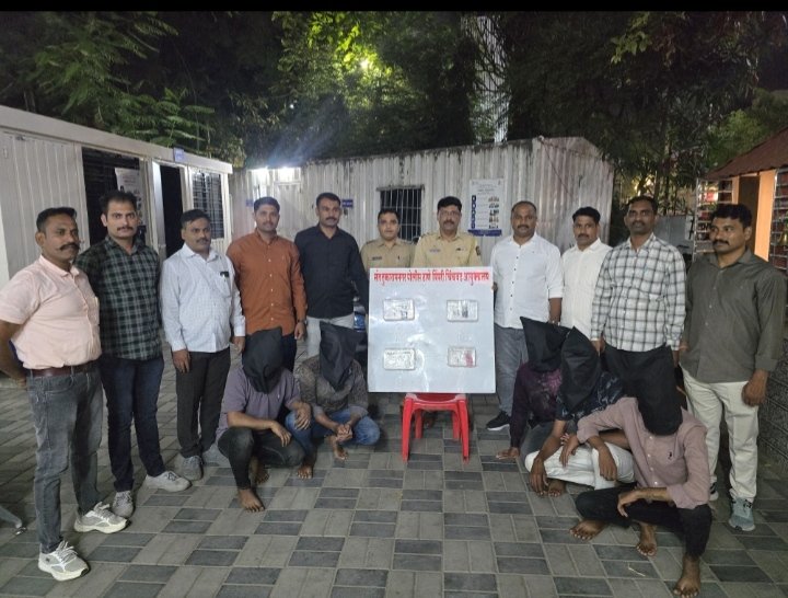पिंपरी-चिंचवडमध्ये गावठी पिस्तुलांचा साठा जप्त! पोलिसांचा धडाका; पाच जणांवर कारवाई