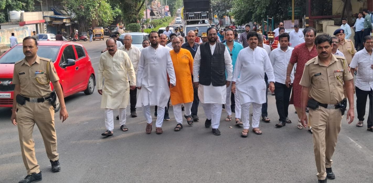 यशवंतभाऊ भोसले यांच्या पुढाकारातून संत तुकाराम नगरमध्ये प्रथमच सीमोल्लंघन सोहळा!