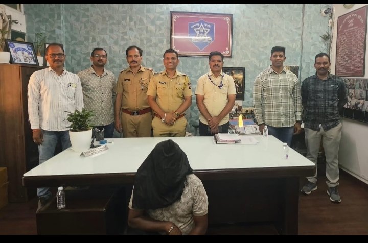 महिनाभरापासून फरार आरोपीला मार्केट यार्ड पोलिसांनी खेड-शिवापूरमधून पकडले!