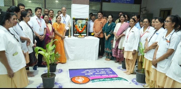 पिंपरी-चिंचवड महापालिकेतर्फे महर्षी वाल्मिकी जयंतीनिमित्त अभिवादन