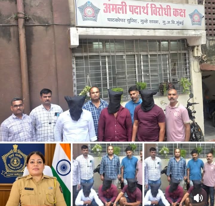 बोरीवलीत ३.०८ कोटींचे एमडी ड्रग्ज जप्त; हत्या प्रकरणातील तीन आरोपी अटकेत